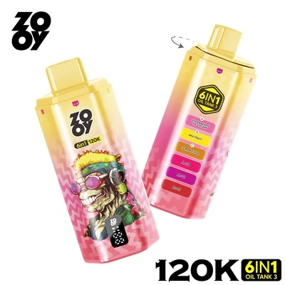ZOOY 6 IN 1 FLAVORS 120K Sakerete ya Elektroniki